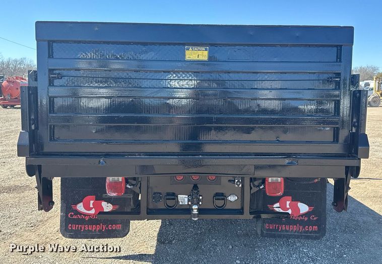 image for item EG2594 2019 Ford F550 Super Duty Crew Cab flatbed truck