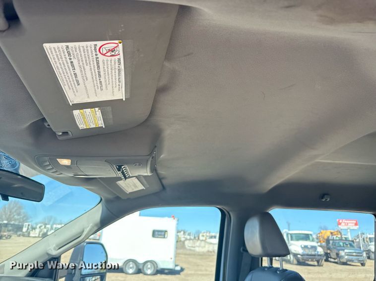 image for item EG2594 2019 Ford F550 Super Duty Crew Cab flatbed truck