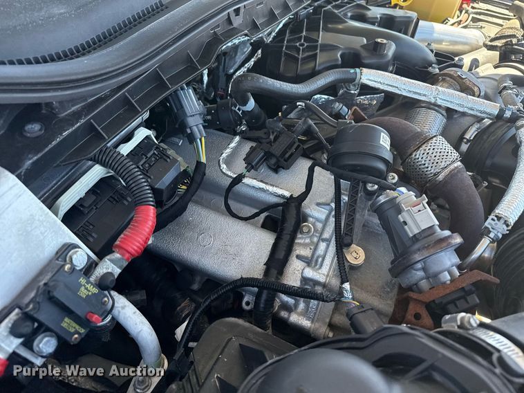 image for item EG2594 2019 Ford F550 Super Duty Crew Cab flatbed truck