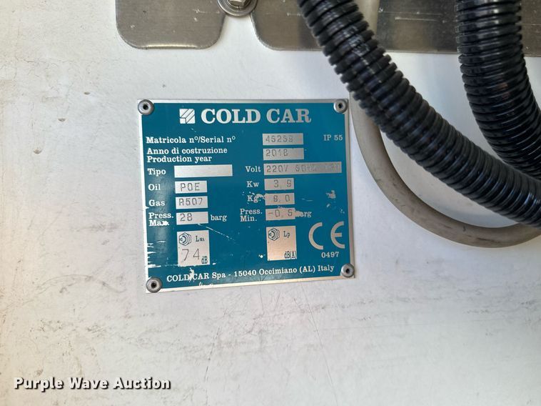 image for item EG2597 2018 Ford E450 Super Duty refrigerated truck