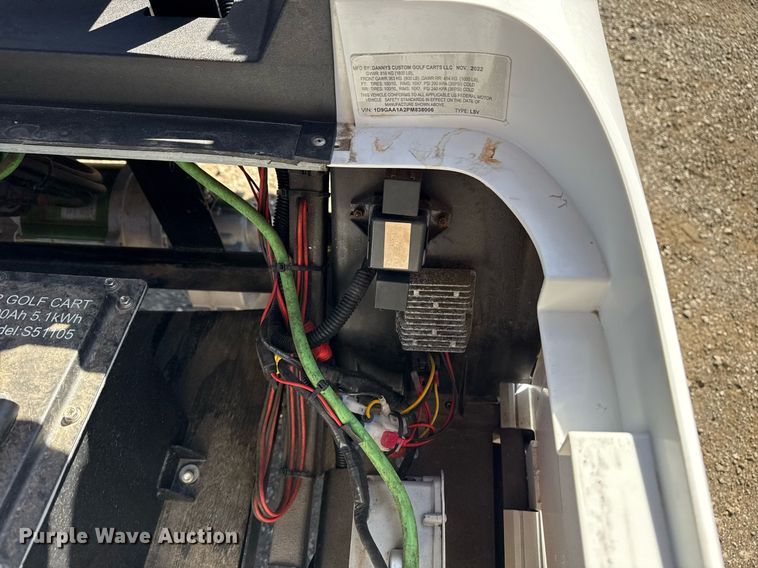 image for item EG2634 2022 Dannys Custom Golf Carts golf cart