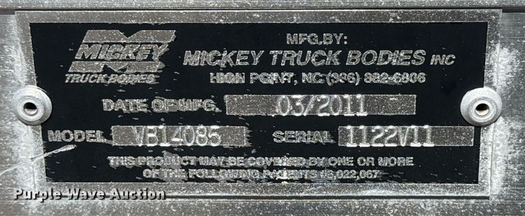 image for item EG2642 2011 Ford E450 Super Duty box truck