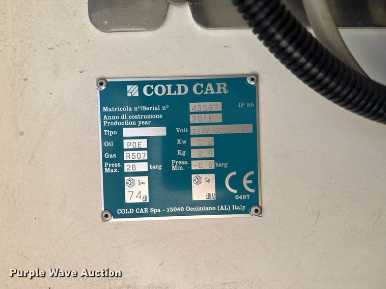 image for item EG2645 2018 Ford E450 Super Duty refrigerated truck