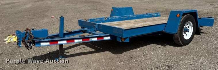 image for item EG2658 Shop Built Tilt deck utility trailer