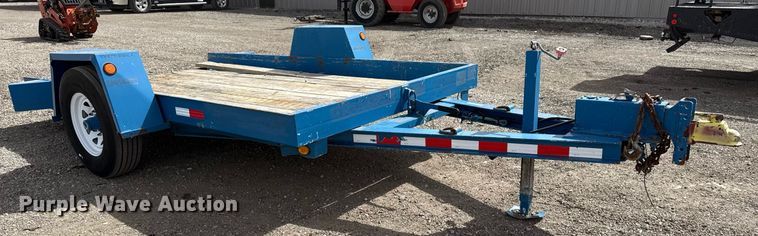 image for item EG2658 Shop Built Tilt deck utility trailer