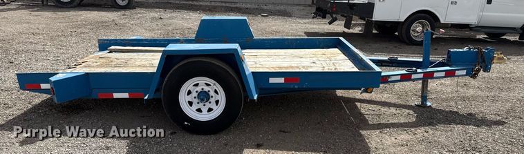 image for item EG2658 Shop Built Tilt deck utility trailer