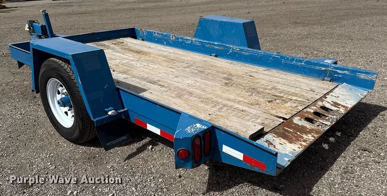 image for item EG2658 Shop Built Tilt deck utility trailer