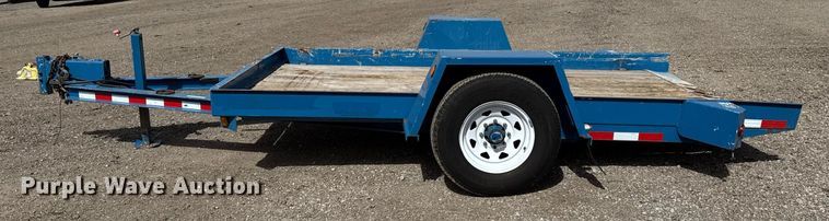 image for item EG2658 Shop Built Tilt deck utility trailer