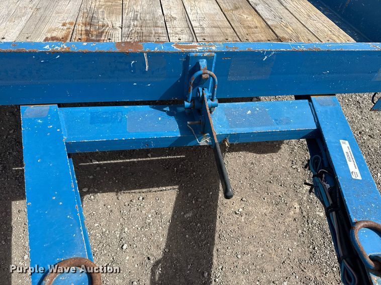 image for item EG2658 Shop Built Tilt deck utility trailer