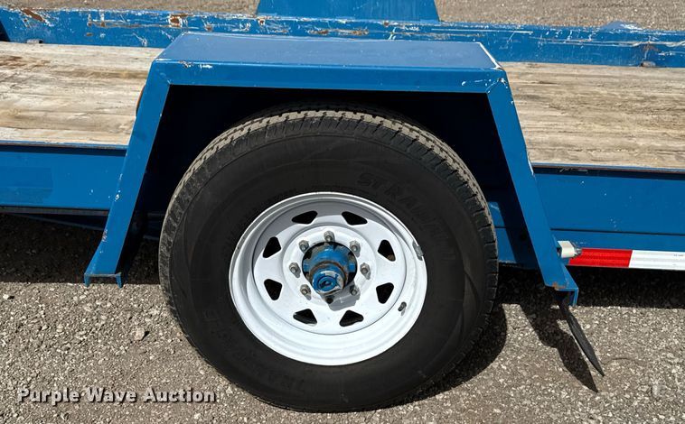 image for item EG2658 Shop Built Tilt deck utility trailer