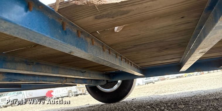 image for item EG2658 Shop Built Tilt deck utility trailer