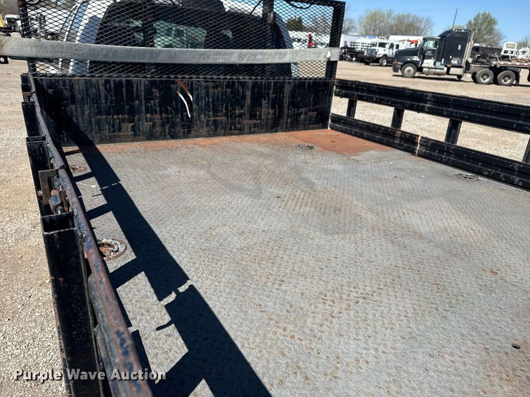 image for item EG2667 2009 Dodge Ram 5500 Quad Cab flatbed truck