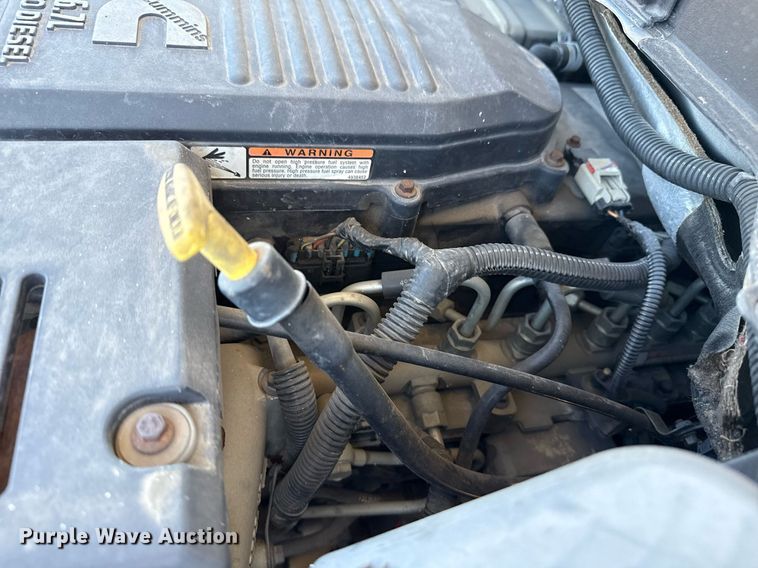 image for item EG2667 2009 Dodge Ram 5500 Quad Cab flatbed truck