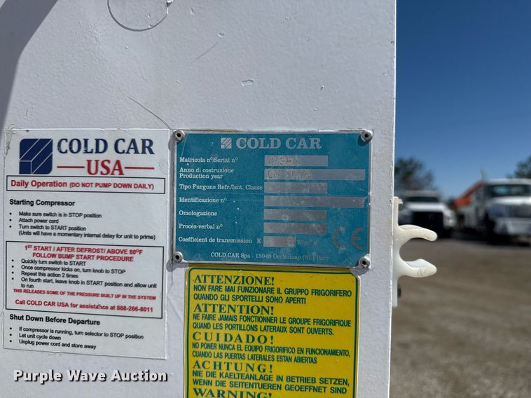 image for item EG5671 2018 Ford E450 Super Duty refrigerated truck