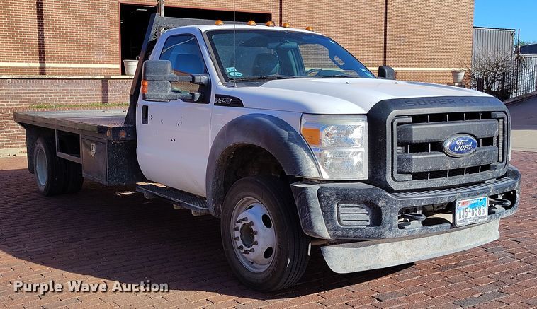 image for item EH0218 2011 Ford F450 Super Duty flatbed truck