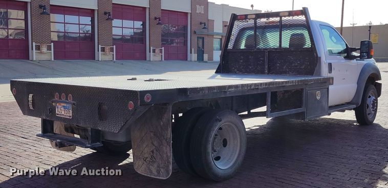 image for item EH0218 2011 Ford F450 Super Duty flatbed truck
