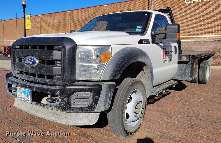 image for item EH0218 2011 Ford F450 Super Duty flatbed truck