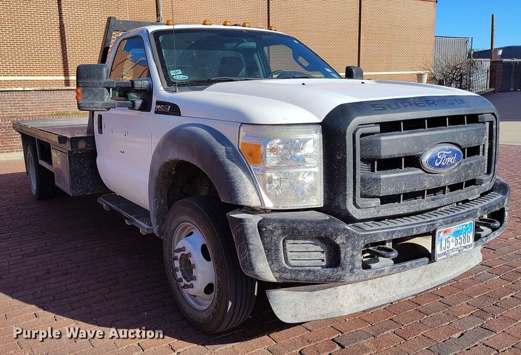 image for item EH0218 2011 Ford F450 Super Duty flatbed truck