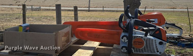 image for item EH8705 (2) Stihl chainsaws