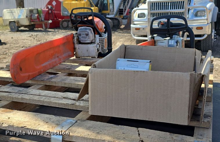 image for item EH8705 (2) Stihl chainsaws