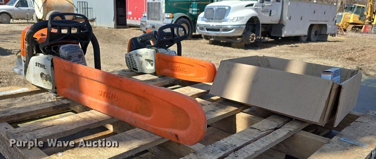 image for item EH8705 (2) Stihl chainsaws