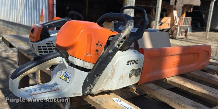 image for item EH8705 (2) Stihl chainsaws