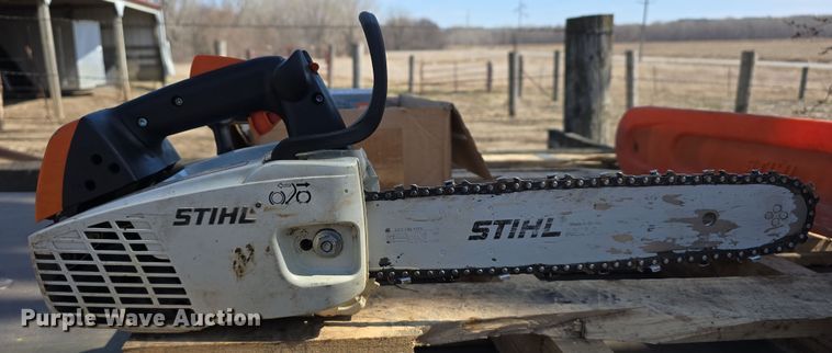 image for item EH8705 (2) Stihl chainsaws