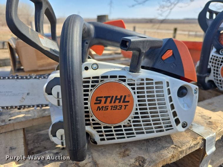 image for item EH8705 (2) Stihl chainsaws
