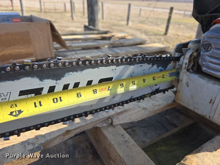 image for item EH8705 (2) Stihl chainsaws