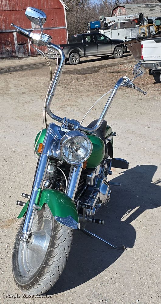 image for item EH8707 1998 Harley Davidson Fat Boy motorcycle