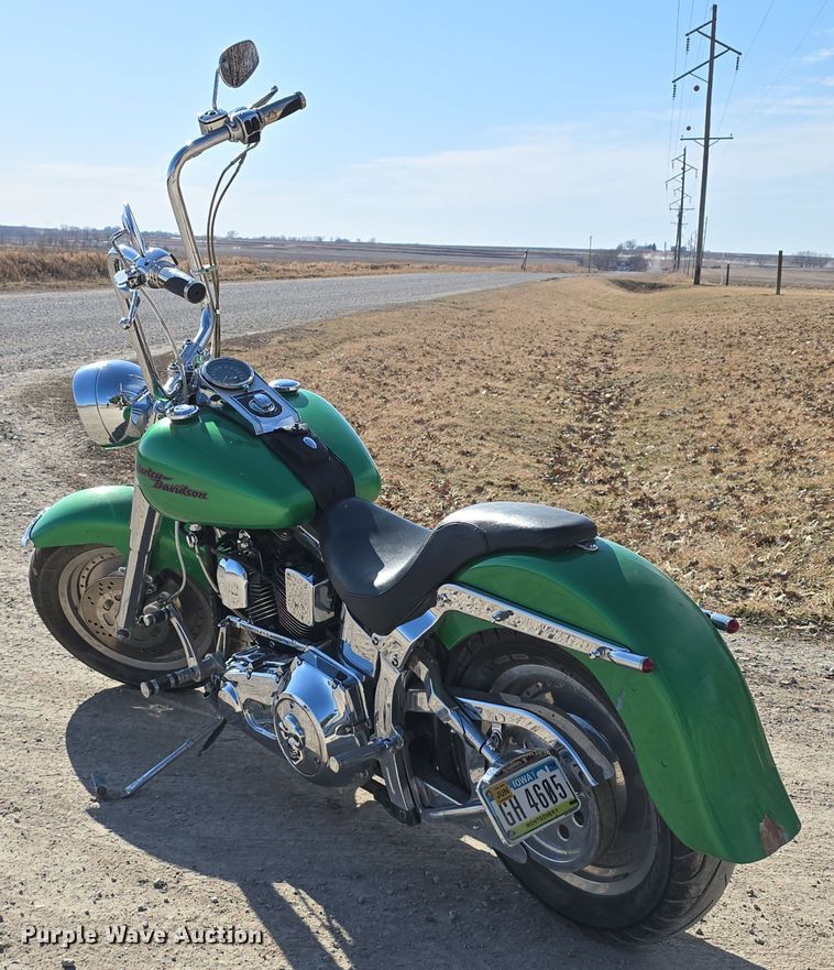 image for item EH8707 1998 Harley Davidson Fat Boy motorcycle