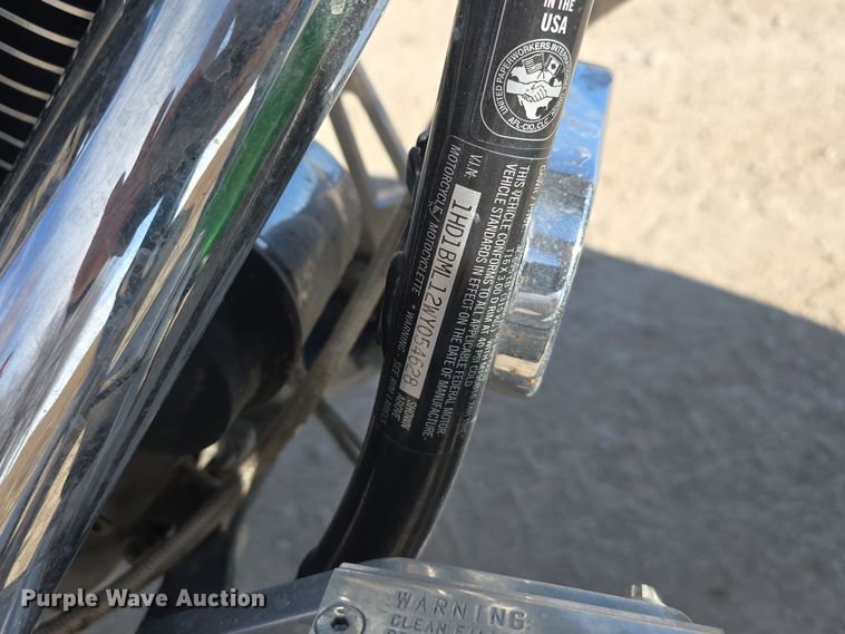 image for item EH8707 1998 Harley Davidson Fat Boy motorcycle