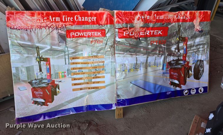 image for item EH8839 Powertek PT-620 tire changer