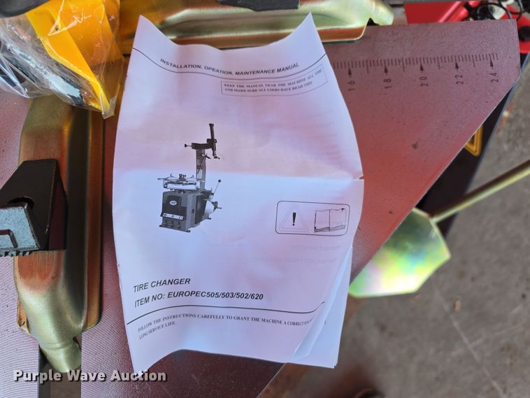 image for item EH8839 Powertek PT-620 tire changer