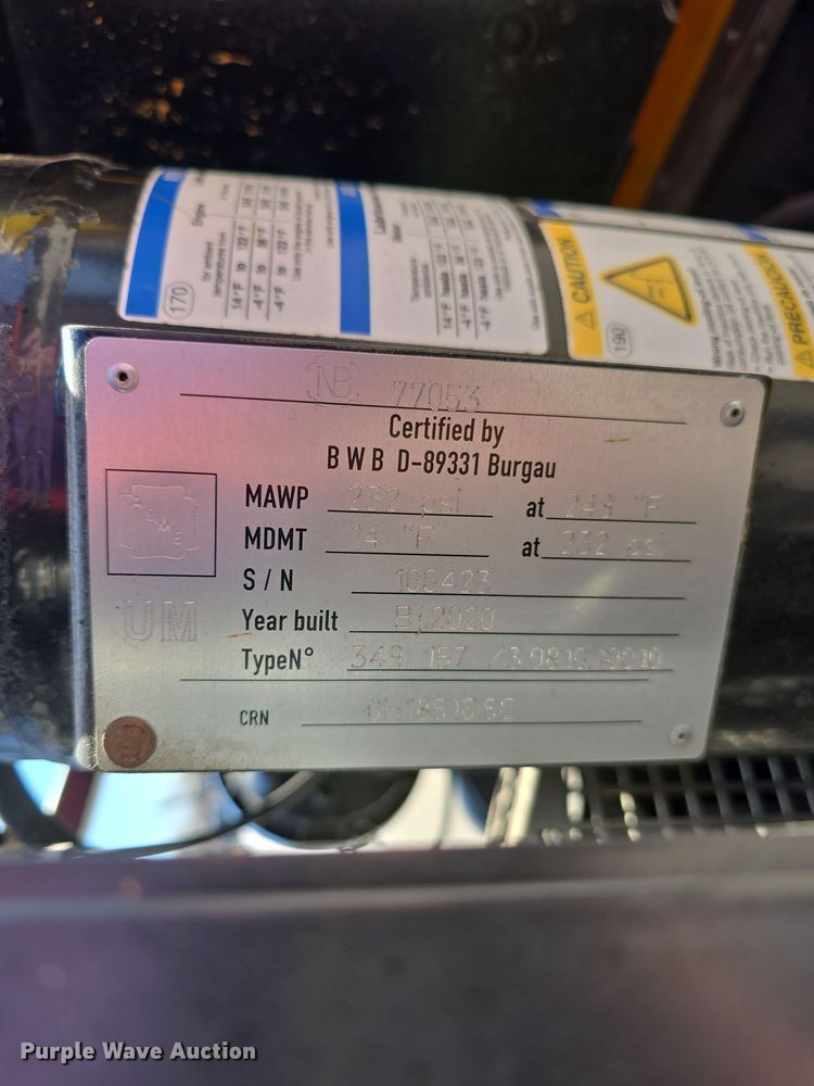 image for item EH8840 2021 Sigma Kaeser M17A Mobilair air compressor