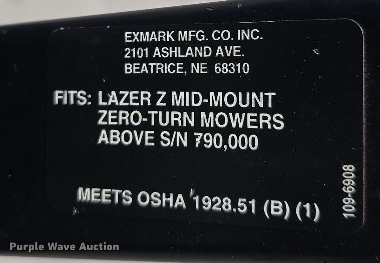 image for item EH8845 eXmark LZS742CKC60400 ZTR lawn mower