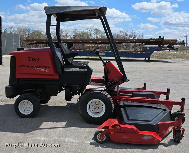 image for item EH8860 Toro Groundsmaster 455-D lawn mower
