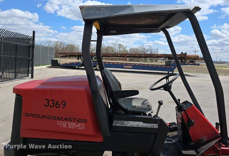 image for item EH8860 Toro Groundsmaster 455-D lawn mower