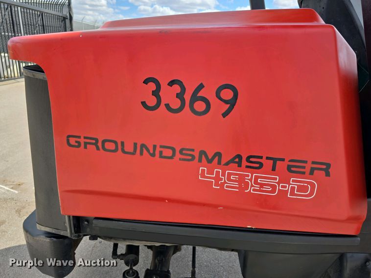 image for item EH8860 Toro Groundsmaster 455-D lawn mower