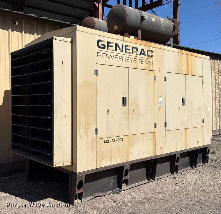 image for item EJ3519 2003 Generac MD0600 generator