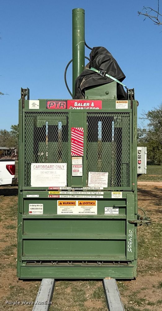image for item EJ3553 2009 PTR 180040 cardboard baler