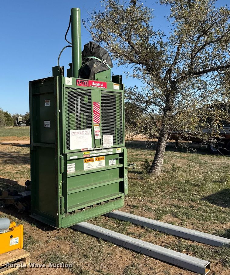 image for item EJ3553 2009 PTR 180040 cardboard baler