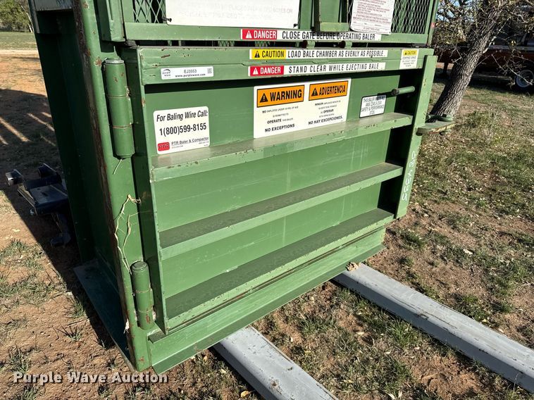 image for item EJ3553 2009 PTR 180040 cardboard baler