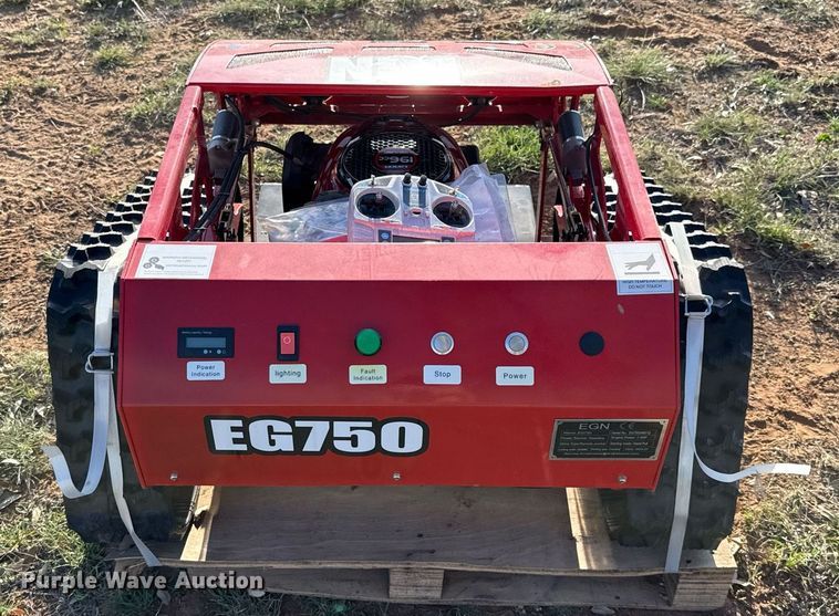 image for item EJ3557 2024 EGN EG750 remote controlled lawn mower