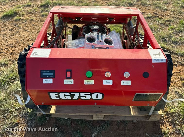 image for item EJ3557 2024 EGN EG750 remote controlled lawn mower