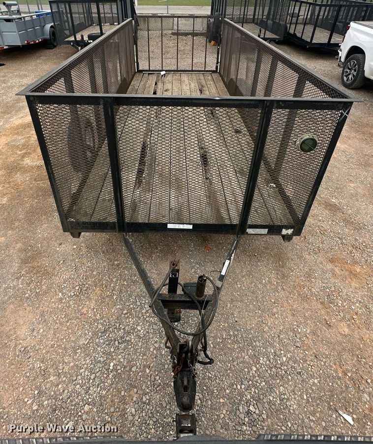 image for item EJ8451 2018 Currahee LD618 utility trailer