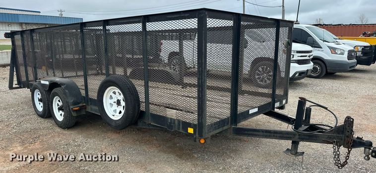 image for item EJ8451 2018 Currahee LD618 utility trailer