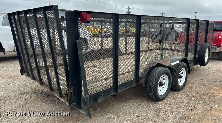 image for item EJ8451 2018 Currahee LD618 utility trailer
