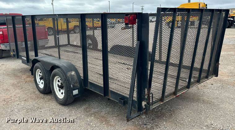 image for item EJ8451 2018 Currahee LD618 utility trailer