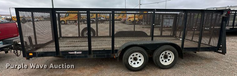 image for item EJ8451 2018 Currahee LD618 utility trailer